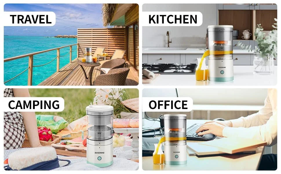 Electric Citrus Fruit Juicer – USB Rechargeable | Fast & Easy
